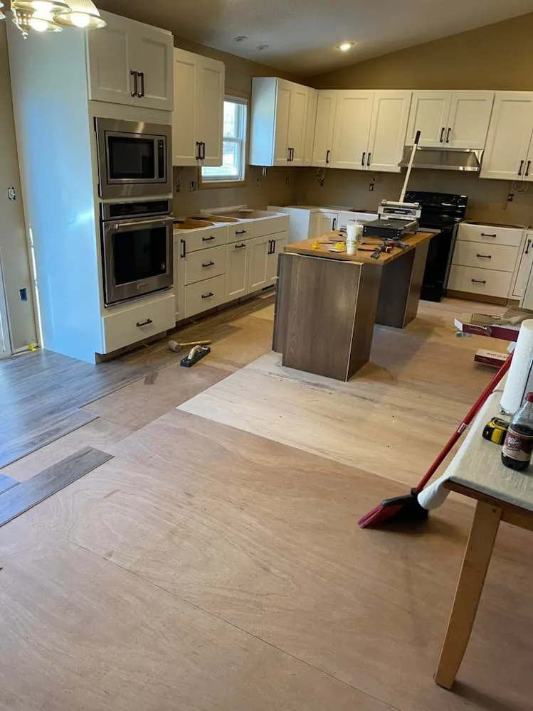 Before - Modern Kitchen Remodel by Kirkland Property Solutions